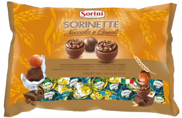 SORINETTE NOCCIOLA E CEREALI BUSTA 1 KG